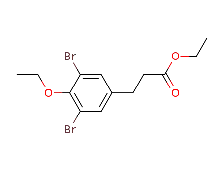 3-(3,5-Dibromo-4-ethoxyphenyl)propionic acid ethyl ester
