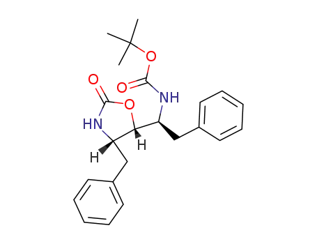 (4S,5S,1'S)-4-benzyl-5-<1-<<(tert-butyloxy)carbonyl>amino>-2-phenylethyl>oxazolidin-2-one