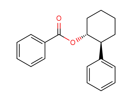 Molecular Structure of 129098-11-9 (Cyclohexanol, 2-phenyl-, benzoate, (1R,2S)-)