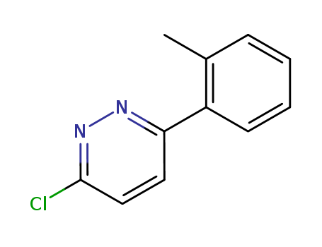 Pyridazine,3-chloro-6-(2-methylphenyl)-