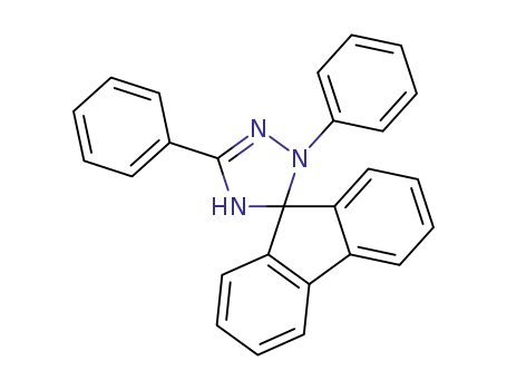 Molecular Structure of 119909-50-1 (4',5'-dihydro-1',3'-diphenyl-spiro<9H-fluorene-9,5'-<1H-1,2,4>triazole>)