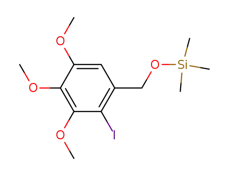 (2-Iodo-3,4,5-trimethoxy-benzyloxy)-trimethyl-silane
