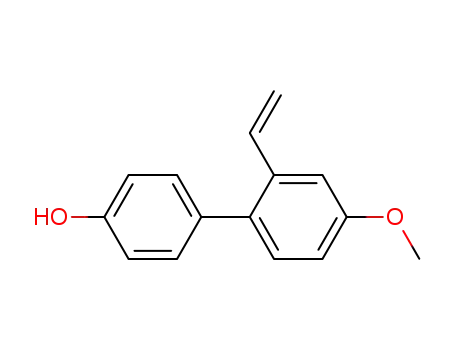 4'-Methoxy-2'-vinyl-biphenyl-4-ol