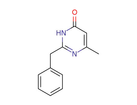 Molecular Structure of 16673-85-1 (2-benzyl-6-methylpyrimidin-4(1H)-one)