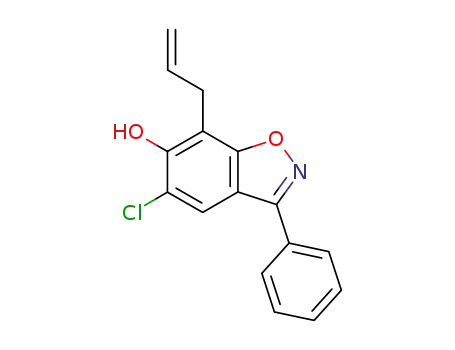 7-allyl-5-chloro-6-hydroxy-3-phenyl-1,2-benzisoxazole