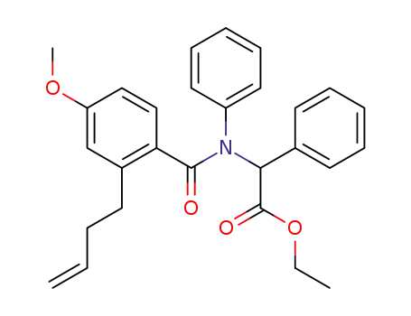 [(2-But-3-enyl-4-methoxy-benzoyl)-phenyl-amino]-phenyl-acetic acid ethyl ester