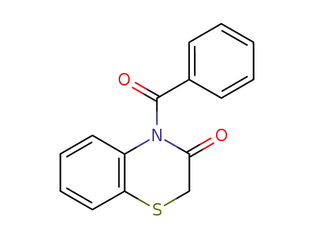 4-benzoyl-4<i>H</i>-benzo[1,4]thiazin-3-one