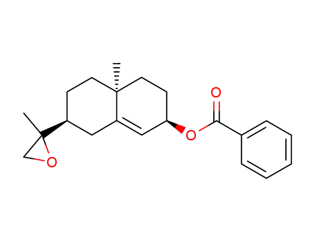 Benzoic acid (2R,4aS,7S)-4a-methyl-7-(2-methyl-oxiranyl)-2,3,4,4a,5,6,7,8-octahydro-naphthalen-2-yl ester