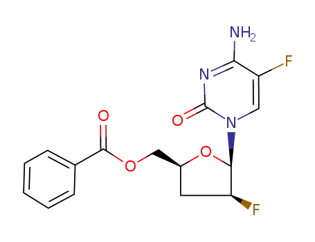 1-(5-O-benzoyl-2,3-dideoxy-2-fluoro-β-D-threo-pentofuranosyl)-5-fluorocytosine