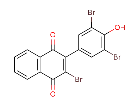 2-Bromo-3-(3,5-dibromo-4-hydroxy-phenyl)-[1,4]naphthoquinone