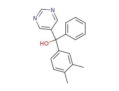 5-Pyrimidinemethanol, a-(3,4-dimethylphenyl)-a-phenyl-