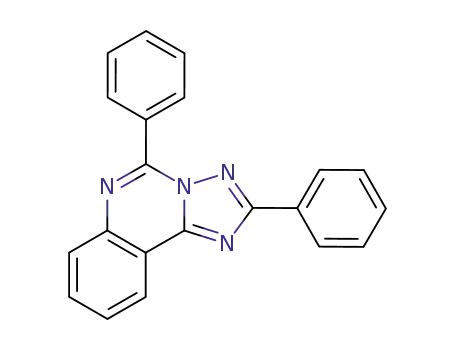 Molecular Structure of 61330-43-6 ([1,2,4]Triazolo[1,5-c]quinazoline, 2,5-diphenyl-)