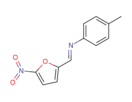 Molecular Structure of 2666-86-6 (N-(2-nitrofurfurylidene)-p-toluidine)
