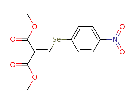 2,2-bis(methoxycarbonyl)vinyl p-nitrophenyl selenide