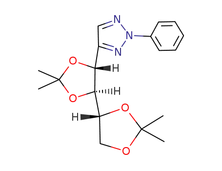 2-phenyl-4-(D-arabino-di-O-1',2',3',4'-isopropylidenebutyl)-2H-1,2,3-triazole