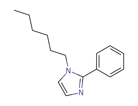 Molecular Structure of 132187-20-3 (1-n-hexyl-2-phenyl-imidazole)