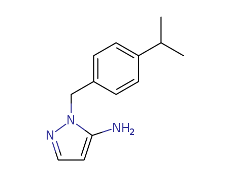 1-(4-isopropylbenzyl)-1H-pyrazol-5-amine