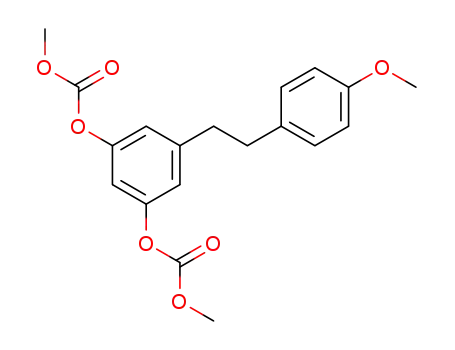 dimethoxycarbonyloxy-3',5' methoxy-4'' diphenyl-1,2 ethane