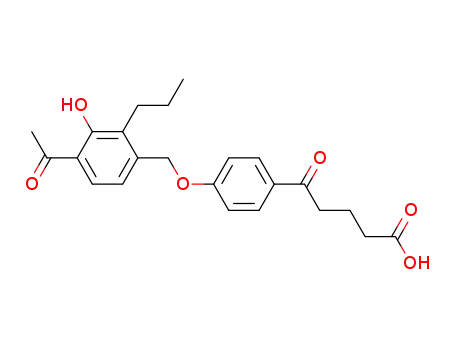 4-[(4-Acetyl-3-hydroxy-2-propylphenyl)methoxy]-δ-oxobenzenepentanoic acid