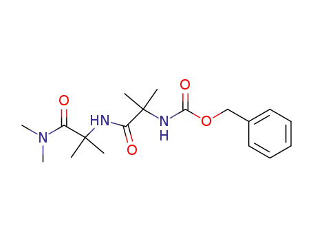 2-<2-(Benzyloxycarboxamido)-2-methylpropionamido>-N,N,2-trimethylpropionamid
