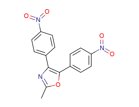 Oxazole, 2-methyl-4,5-bis(4-nitrophenyl)-