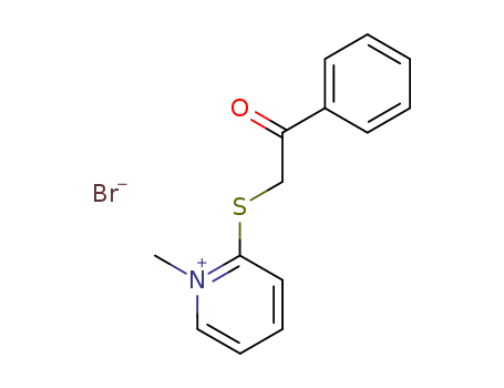 1-Methyl-2-[(2-oxo-2-phenylethyl)sulfanyl]pyridin-1-ium bromide