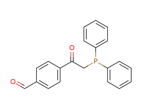 Molecular Structure of 147622-34-2 (4'-formyl-2-diphenylphosphino-acetophenone)