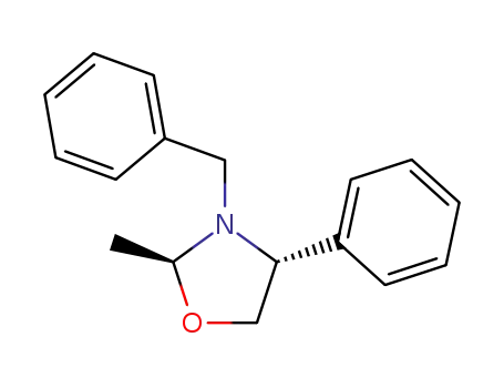 (2S,4R)-N-benzyl-2-methyl-4-phenyl-1,3-oxazolidine