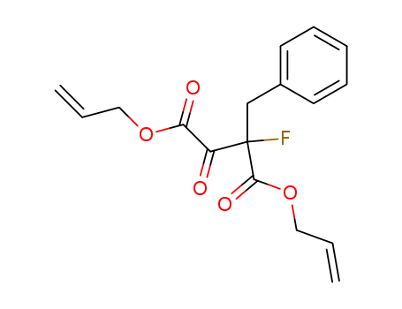diallyl 2-benzyl-2-fluoro-3-oxosuccinate