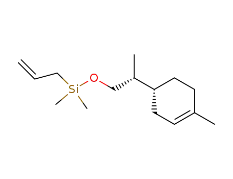allyl<(R,R)-(+)-p-menth-1-en-9-oxy>dimethylsilane
