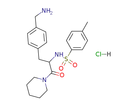 N<sub>α</sub>-Tosyl-4-aminomethylphenylalaninpiperidid