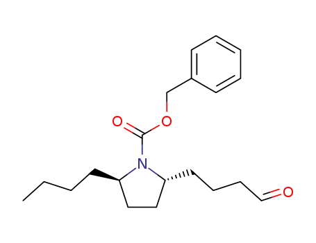 (2R,5R)-N-<(benzyloxy)carbonyl>-5-butyl-2-(4-oxobutyl)pyrrolidine