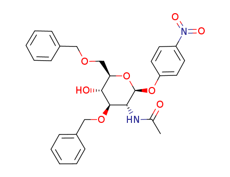 p-Nitrophenyl 2-Acetamido-2-deoxy-3,6-di-O-benzoyl-b-D-glucopyranoside