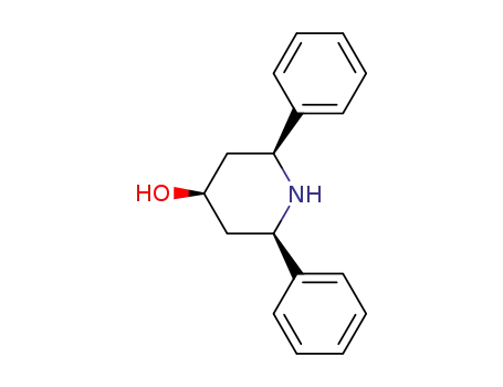 c<sup>(4)</sup>-hydroxy-r<sup>(2)</sup>,c<sup>(6)</sup>-diphenylpiperidine