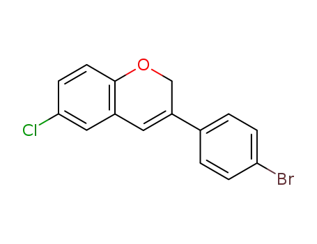 6-chloro-3-(4-bromophenyl)-2H-benzopyran