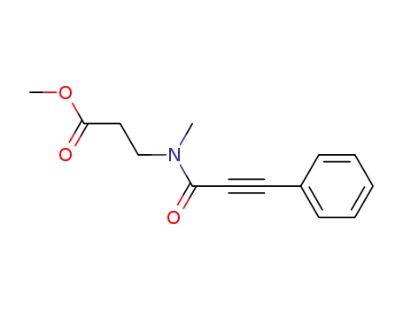 N-<2-(methoxycarbonyl)ethyl>-N-methyl-3-phenylpropynamide
