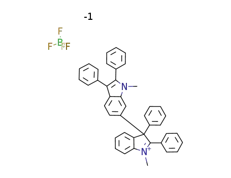 C<sub>42</sub>H<sub>33</sub>N<sub>2</sub><sup>(1+)</sup>*BF<sub>4</sub><sup>(1-)</sup>