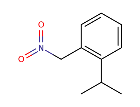 Molecular Structure of 128260-56-0 (1-Isopropyl-2-nitromethyl-benzene)