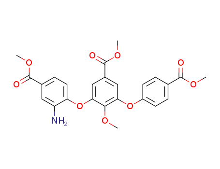3-(2-Amino-4-methoxycarbonyl-phenoxy)-4-methoxy-5-(4-methoxycarbonyl-phenoxy)-benzoic acid methyl ester
