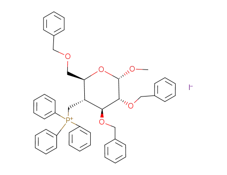 Methyl 4-deoxy-4-C-(triphenylmethylenephosphonium iodide)-2,3,6-tri-O-benzyl-α-D-glucopyranoside
