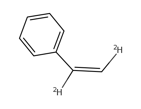 Molecular Structure of 52751-12-9 (trans-α,β-dideuteriostyrene)