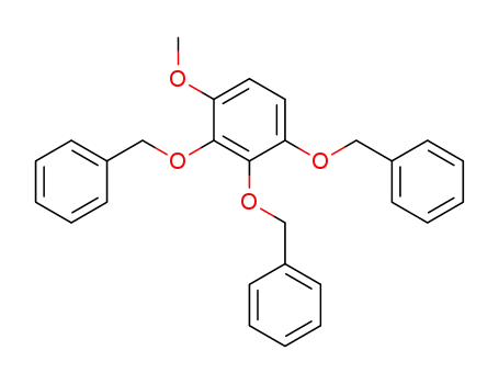 Benzene, 1-methoxy-2,3,4-tris(phenylmethoxy)-