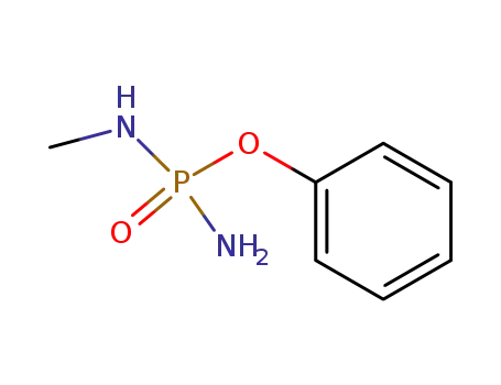 Molecular Structure of 19213-03-7 (phenyl N-methylphosphorodiamidate)