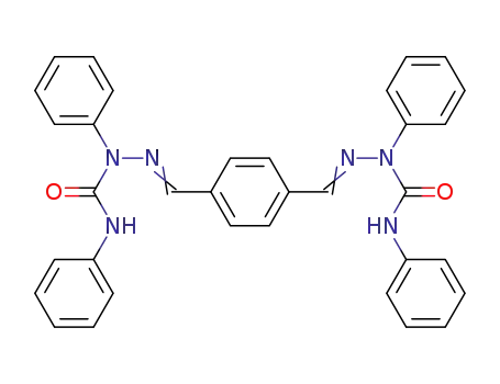 terephthaldehyde bis(2,4-diphenylsemicarbazone)