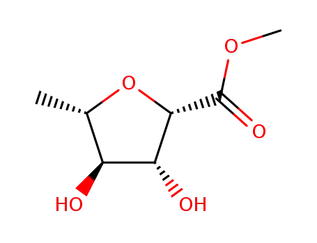 (2S,3R,4R,5S)-Methyl 3,4-dihydroxy-5-Methyltetrahydrofuran-2-carboxylate