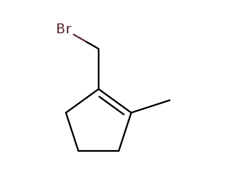 Molecular Structure of 99439-91-5 (Cyclopentene, 1-(bromomethyl)-2-methyl-)