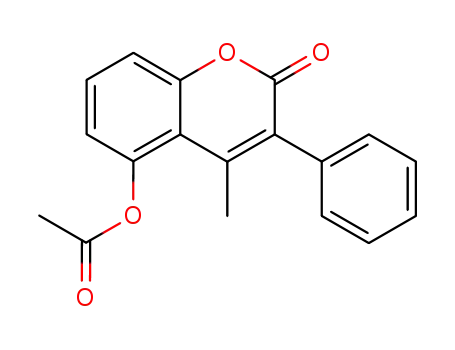 5-acetyloxy-4-methyl-3-phenyl-chromen-2-one