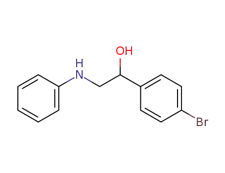 1-(4-bromophenyl)-2-(phenylamino)ethan-1-ol
