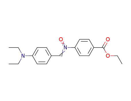gamma-(p-Diethylaminophenyl)-N-(p-carboethoxyphenyl)nitrone