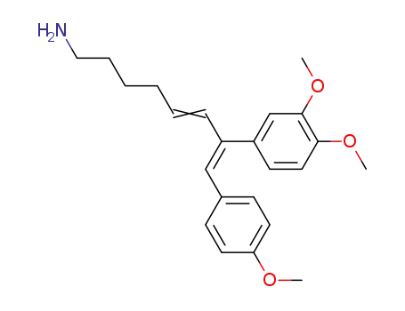 7-(3,4-dimethoxyphenyl)-8-(4-methoxyphenyl)-(E)-5,7-octadienylamine